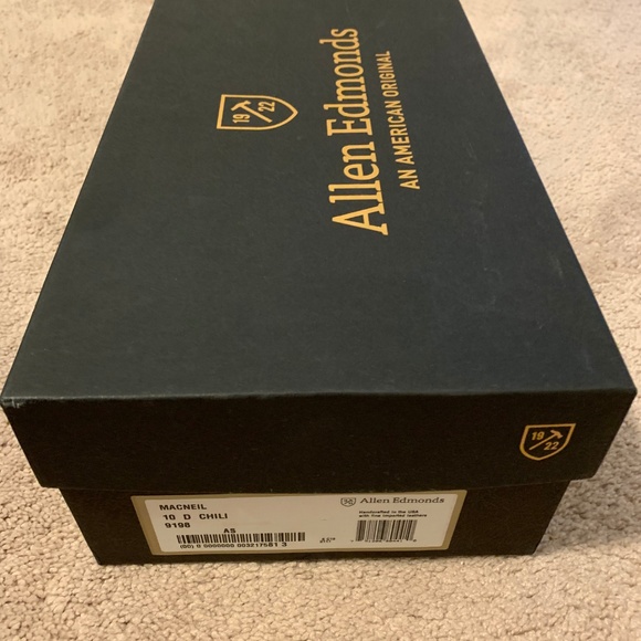 Allen Edmonds Macneil Wingtip Blucher Size 10D main image 5